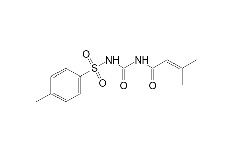 1-(3-methylcrotonoyl)-3-(p-tolylsulfonyl)urea