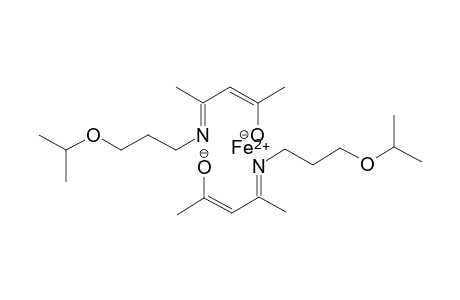 N-(2'-isopropoxypropyl)-2-penten-2-on-4-iminate iron(II)