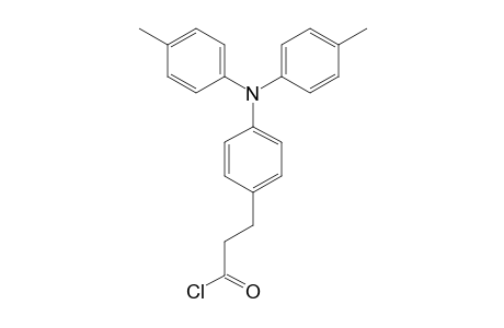 Benzenepropanoyl chloride, 4-[bis(4-methylphenyl)amino]-