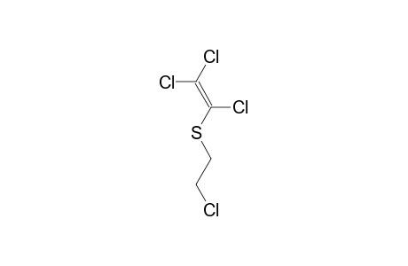 1,1,2-Trichloro-2-[(2-chloroethyl)thio]ethene