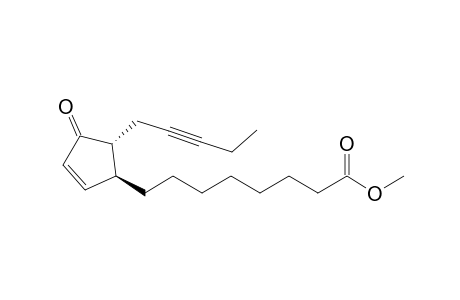 Methyl trans-8-[3-oxo-2-(2-pentynyl)-4-cyclopentenyl]octanoate