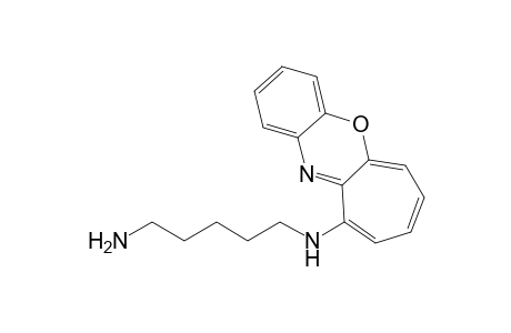 10-(5-Aminopentylamino)benzo[b]cyclohept[e][1,4]oxazine