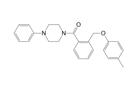 (4-phenyl-piperazin-1-yl)-(2-p-tolyloxymethyl-phenyl)-methanone