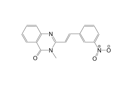 3-methyl-2-[(E)-2-(3-nitrophenyl)ethenyl]-4(3H)-quinazolinone