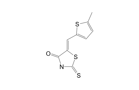 (Z)-5-[(5-METHYLTHIOPHEN-2-YL)-METHYLIDENE]-2-THIOXOTHIAZOLIDIN-4-ONE