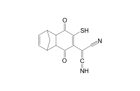2-Mercapto-3-(1-cyano-2-iminoethylene)-5,8-methanotetrahydronaphthalene-1,4-dione