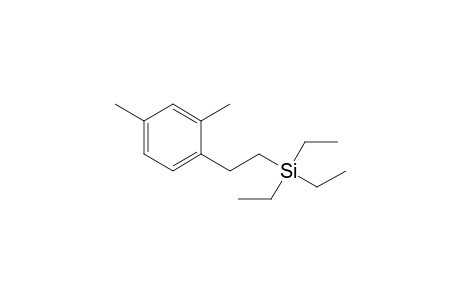 1(2-Triethylsilylethyl)-2,4-dimethylbenzene