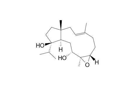 7,8-Epoxy-9,12-dihydroxy-dolabella-3-ene