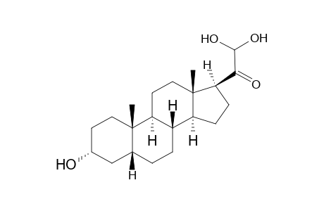 3α,21,21-trihydroxy-5β-pregnan-20-one
