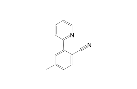 4-Methyl-2-(pyridin-2-yl)benzonitrile