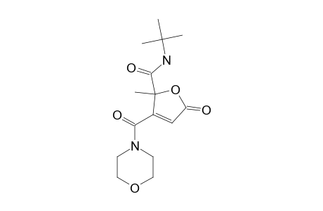 N-TERT.-BUTYL-2-METHYL-3-(MORPHOLINOCARBONYL)-5-OXO-2,5-DIHYDROFURAN-2-CARBOXAMIDE