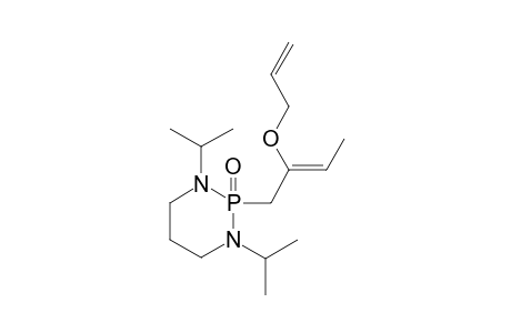 1,3-Bis(1-methylethyl)-2-[2'-(2''-propenyloxy)-2'-butenyl]-1,3,2-diazaphosphorinane 2-Oxide