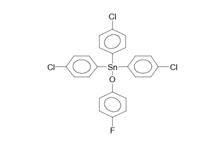 TRIS(4-CHLOROPHENYL)TIN, 4-FLUOROFENOLATE