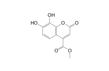 Methyl 7,8-dihydroxy-2-oxo-chromene-4-carboxylate