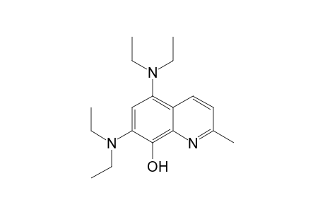 5,7-bis(N,N'-Diethylamin)-2-methyl-8-hydroxyquinoline