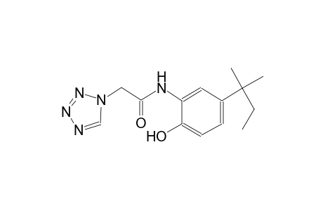 N-(2-hydroxy-5-tert-pentylphenyl)-2-(1H-tetraazol-1-yl)acetamide