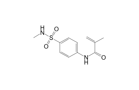 2-Propenamide, 2-methyl-N-[4-[(methylamino)sulfonyl]phenyl]-