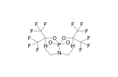 1,1-DI(ALPHA-HYDROHEXAFLUOROISOPROPYLOXY)-1-PHOSPHA-2,8-DIOXA-5-AZABICYCLO[3.3.0]OCTANE