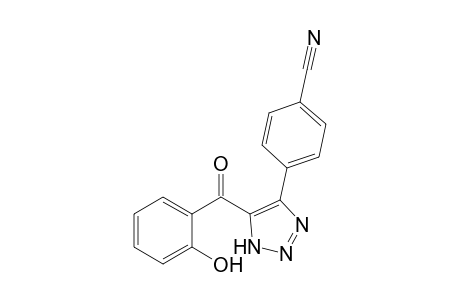 4-(4-Cyanophenyl)-5-(2-hydroxybenzoyl)-1,2,3 -triazole