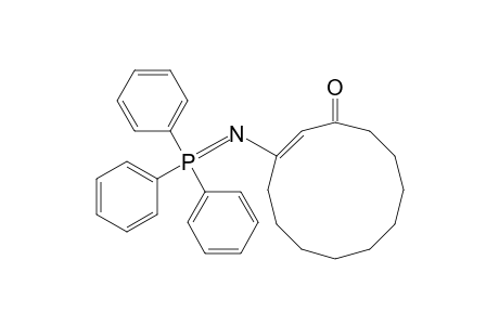 3-Triphenylphosphoranylideneamino-2-cyclododecenone