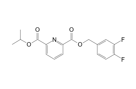2,6-Pyridinedicarboxylic acid, 3,4-difluorobenzyl isopropyl ester