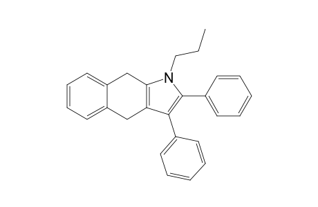 2,3-Diphenyl-1-propyl-4,9-dihydro-1H-benzo[f]indole