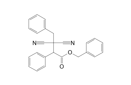 3-Benzyl-3,3-dicyano-2-phenyl-propionic acid benzyl ester