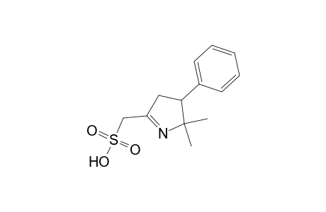 2H-Pyrrole-5-methanesulfonic acid, 3,4-dihydro-2,2-dimethyl-3-phenyl-