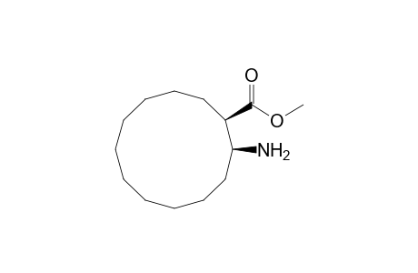 Methyl (1R,2S)-2-aminocyclododecanecarboxylate