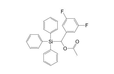[Acetoxy[3',5'-difluorophenyl]methyl]triphenylsilane