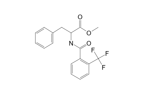 L-Phenylalanine, N-(2-trifluoromethylbenzoyl)-, methyl ester