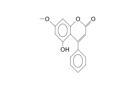5-Hydroxy-7-methoxy-4-phenyl-coumarin