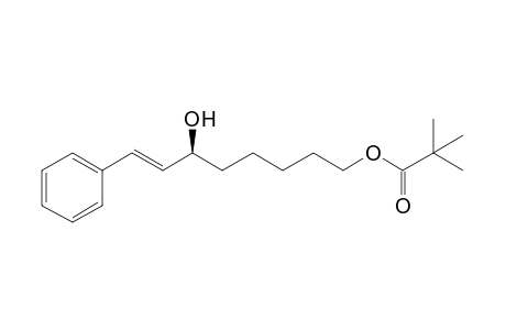 (E)-(S)-(+)-6-Hydroxy-8-phenyloct-7-enyl pivalate