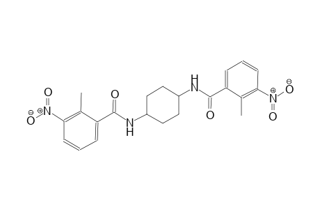 2-methyl-N-{4-[(2-methyl-3-nitrobenzoyl)amino]cyclohexyl}-3-nitrobenzamide