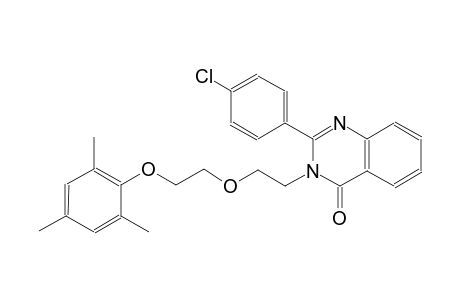 2-(4-chlorophenyl)-3-{2-[2-(mesityloxy)ethoxy]ethyl}-4(3H)-quinazolinone
