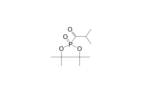 2-ISOBUTANOYL-4,4,5,5-TETRAMETHYL-2-OXO-1,3,2-DIOXAPHOSPHOLANE