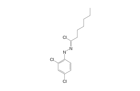 N-2,4-DICHLOROPHENYLHEPTYL-1-ACETOHYDRAZONYL-CHLORIDE
