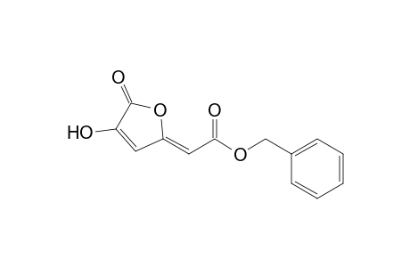 Benzyl [4-hydroxy-5-oxofuran-2(5H)-ylidene]-acetate