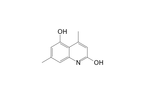 2,5-Quinolinediol, 4,7-dimethyl-