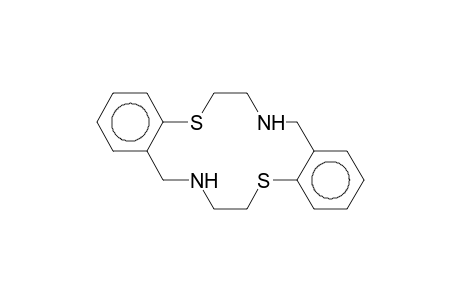 6,7,8,9,15,16,17,18-Octahydro-5,14-dithia-8,17-diaza-dibenzo[a]cyclotetradecene