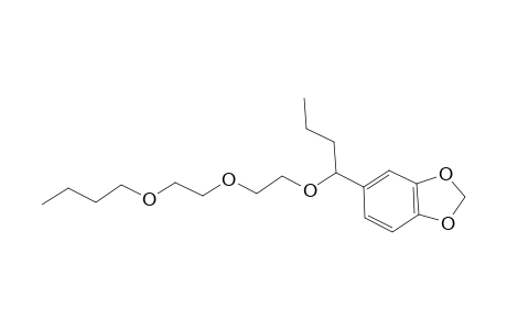 1,3-Benzodioxole, 5-[1-[2-(2-butoxyethoxy)ethoxy]butyl]-