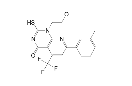 pyrido[2,3-d]pyrimidin-4(1H)-one, 7-(3,4-dimethylphenyl)-2-mercapto-1-(2-methoxyethyl)-5-(trifluoromethyl)-