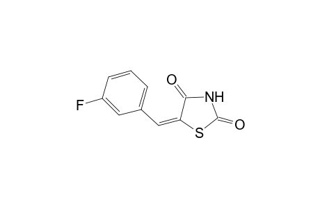 (5E)-5-(3-Fluorobenzylidene)-1,3-thiazolidine-2,4-dione