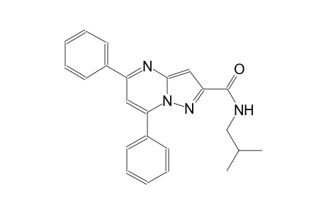 N-isobutyl-5,7-diphenylpyrazolo[1,5-a]pyrimidine-2-carboxamide