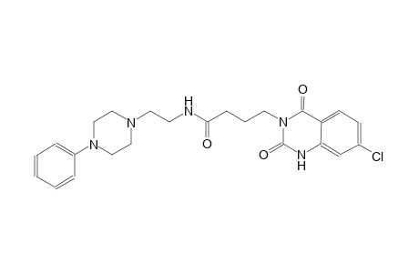 4-(7-chloro-2,4-dioxo-1,4-dihydro-3(2H)-quinazolinyl)-N-[2-(4-phenyl-1-piperazinyl)ethyl]butanamide