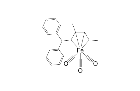 Tricarbonyl[(.eta.(4)-1,3-pentadiene-2-methyl-1-yl)diphenylmethyl]iron