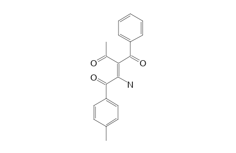2-AMINO-3-BENZOYL-1-p-TOLYLPENT-2-ENE-1,4-DIONE