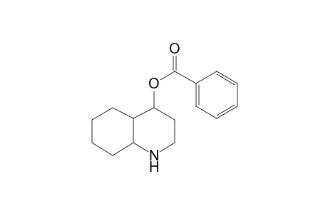 Decahydro-4-quinolinyl benzoate