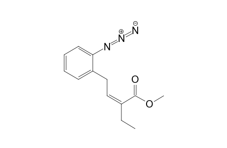 Methyl 2(Z)-4-(2-azidophenyl)-2-ethyl-2-butenoate