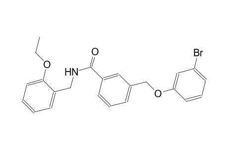 3-[(3-bromophenoxy)methyl]-N-(2-ethoxybenzyl)benzamide